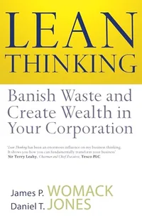 Lean Thinking by James P. Womack and Daniel T. Jones – book cover